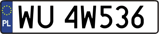 WU4W536