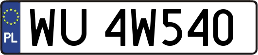 WU4W540