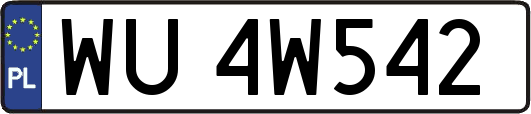 WU4W542