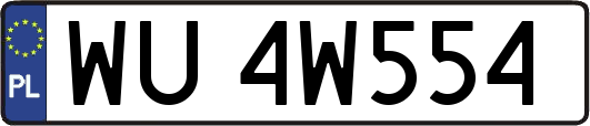 WU4W554