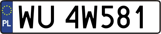 WU4W581