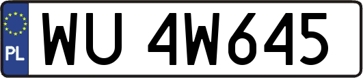 WU4W645