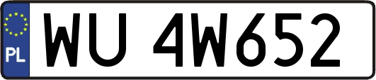 WU4W652