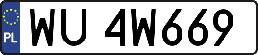WU4W669