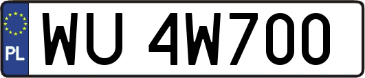 WU4W700