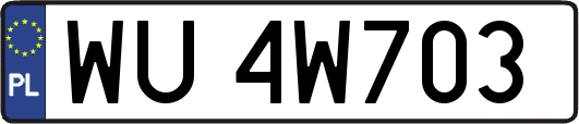 WU4W703