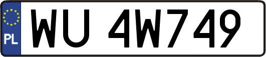 WU4W749