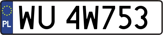 WU4W753