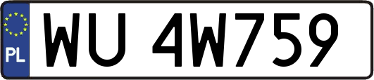 WU4W759