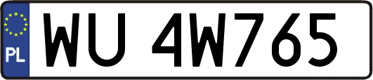 WU4W765