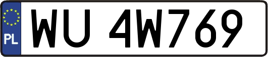 WU4W769