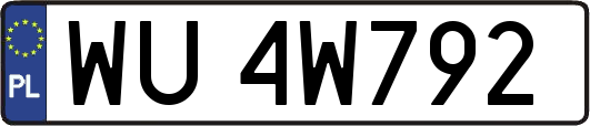 WU4W792