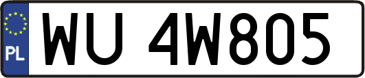 WU4W805