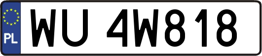 WU4W818
