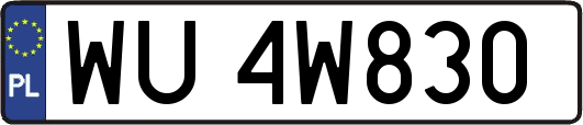 WU4W830