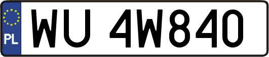 WU4W840