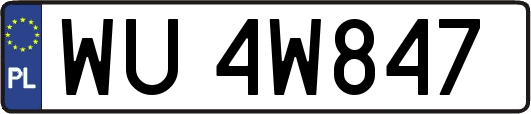 WU4W847
