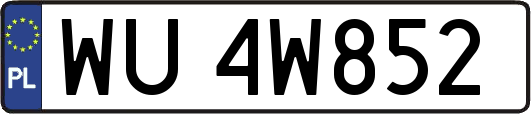 WU4W852