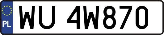 WU4W870