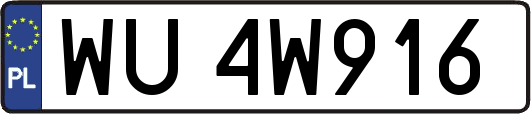 WU4W916