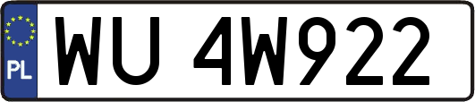 WU4W922