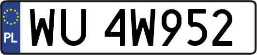 WU4W952