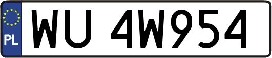 WU4W954