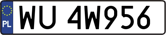 WU4W956