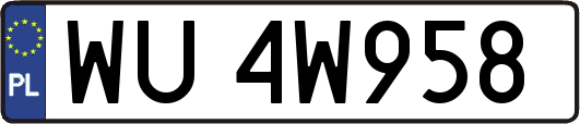 WU4W958