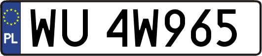 WU4W965