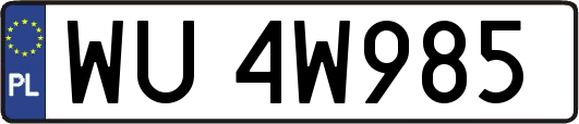 WU4W985