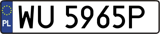 WU5965P