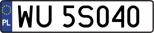 WU5S040