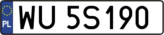 WU5S190