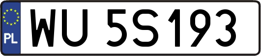 WU5S193