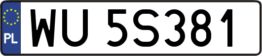WU5S381