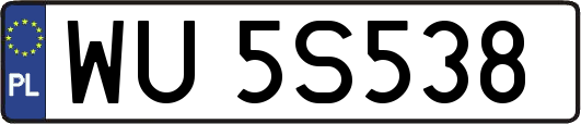 WU5S538