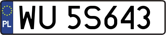 WU5S643