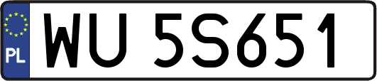 WU5S651