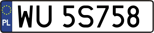 WU5S758