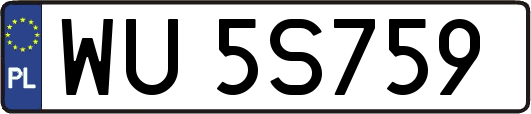 WU5S759