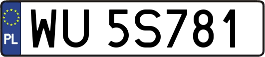 WU5S781