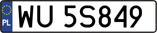 WU5S849