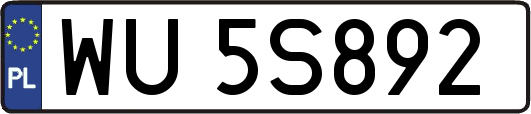 WU5S892