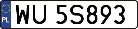WU5S893