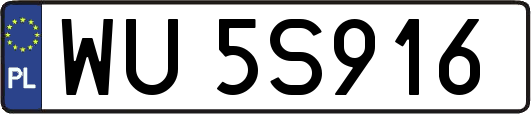 WU5S916
