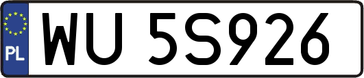 WU5S926