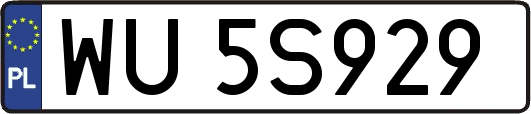 WU5S929