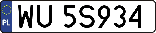WU5S934