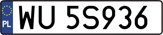 WU5S936